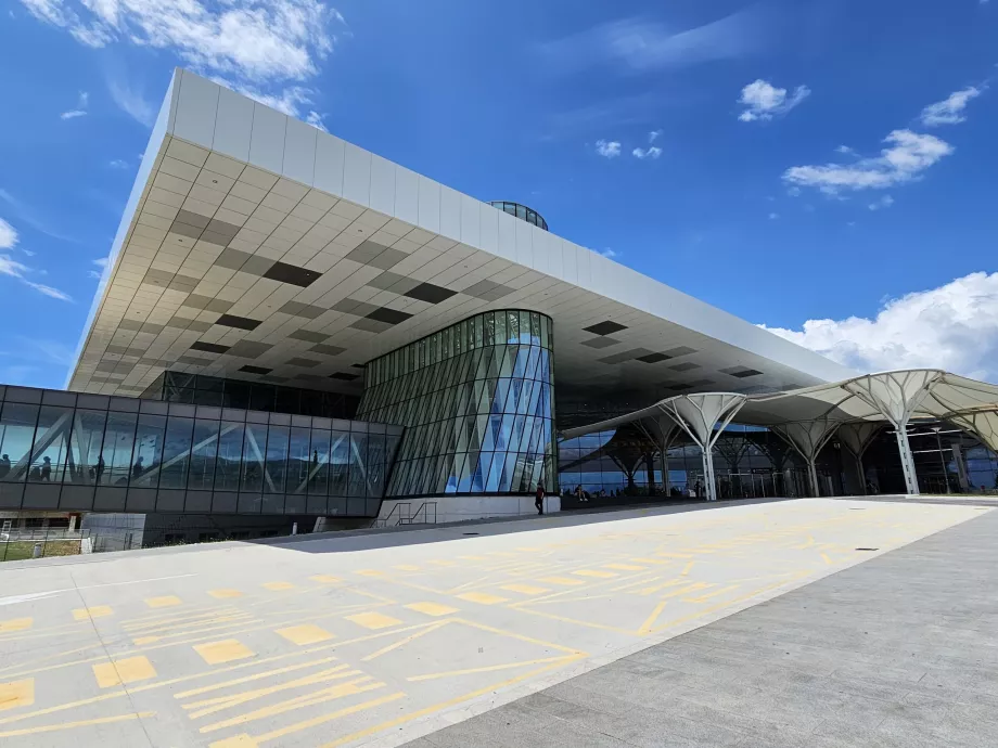 arrivo dall'aeroporto di Spalato