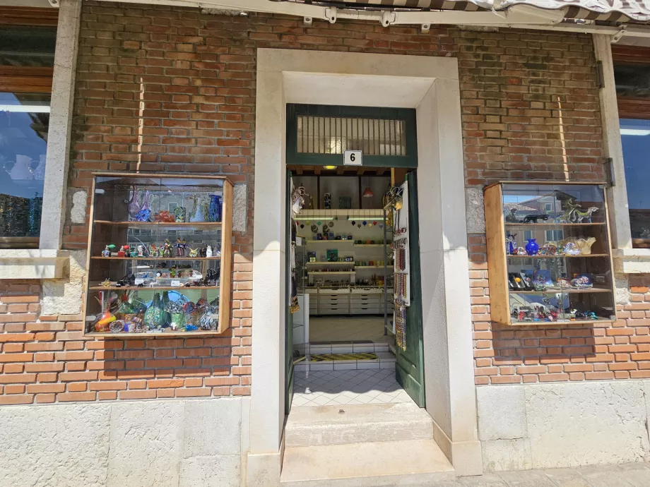 Negozio di vetro, Murano