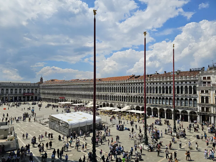 Piazza San Marco, vista dalla galleria