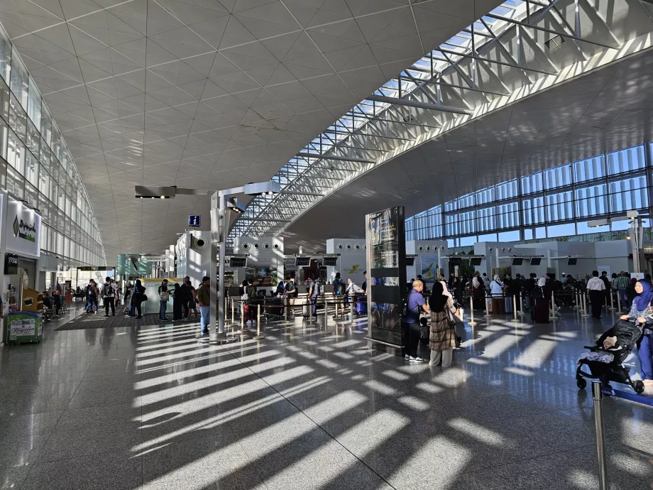 Terminal delle partenze, aeroporto di Brunei