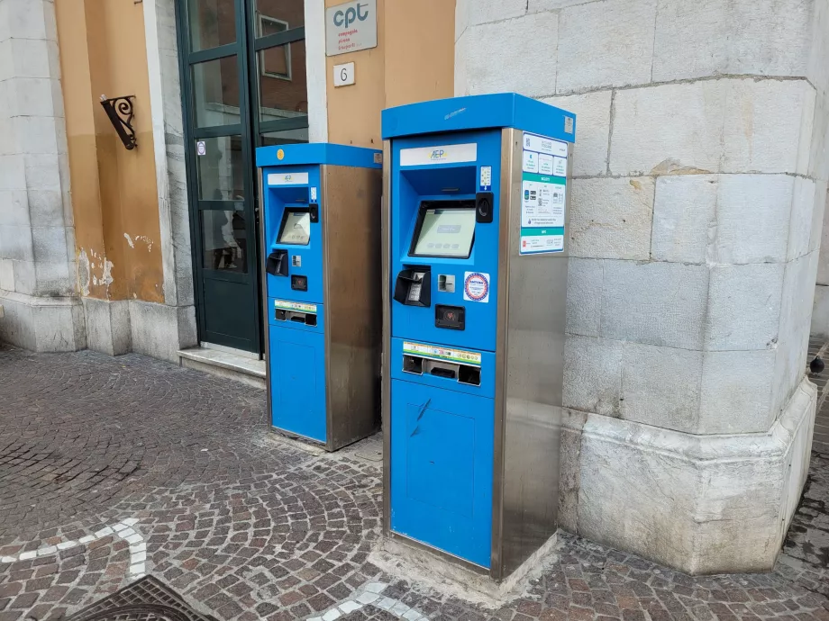 Biglietti dell'autobus per il trasporto pubblico