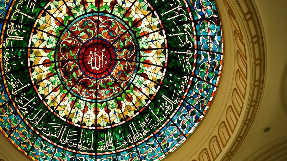 Interno della moschea Jame Asr Hassanil Bolkiah