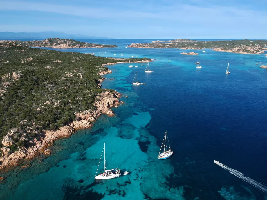 Barche per La Maddalena