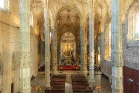 Interno della chiesa di Santa Maria, Mosteiro dos Jeronimos