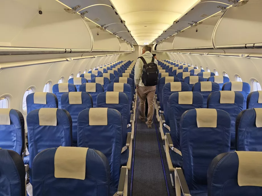 Cabina dell'Airbus A320, Edelweiss