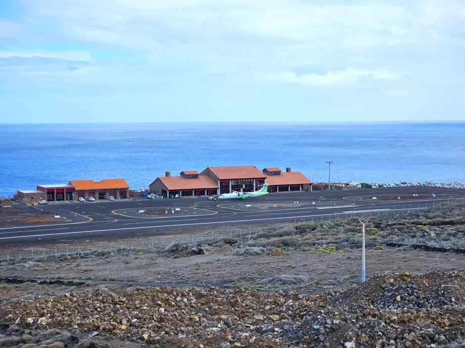 arrivo dall'aeroporto di El Hierro