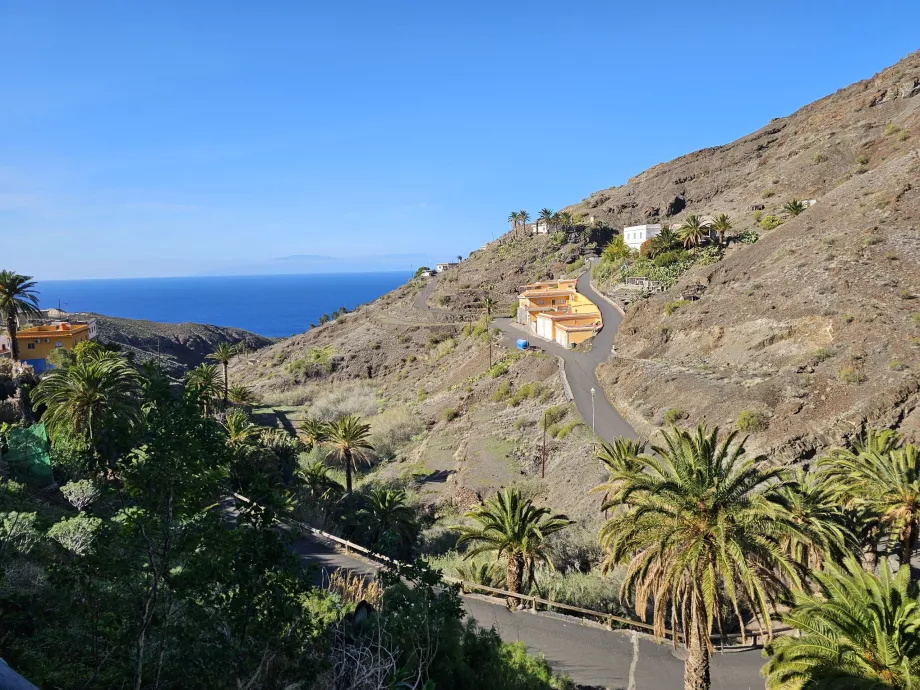 Vista dal balcone