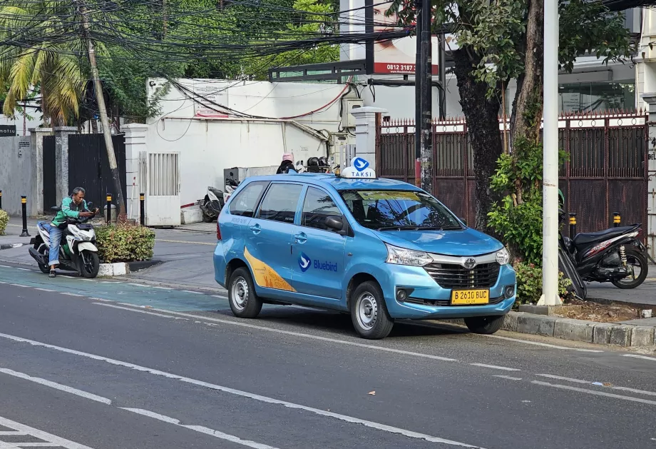 Taxi a Jakarta