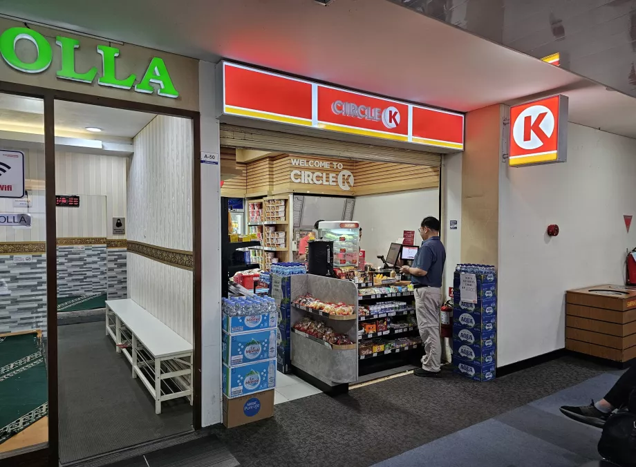 Circle K, sezione transito