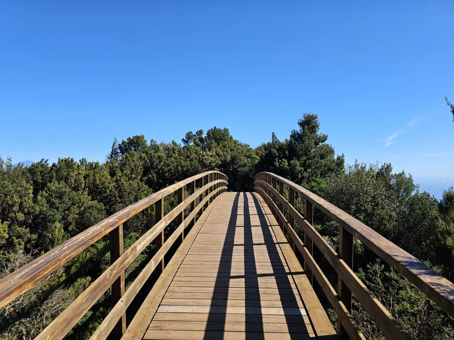 La strada per il Mirador del Morro de Agando