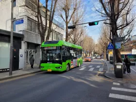 Autobus verde Seoul