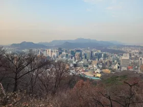 Vista dalla collina di Namsan
