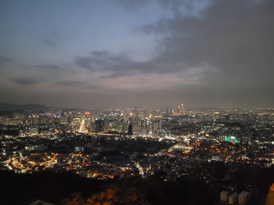 Vista dalla collina di Namsan