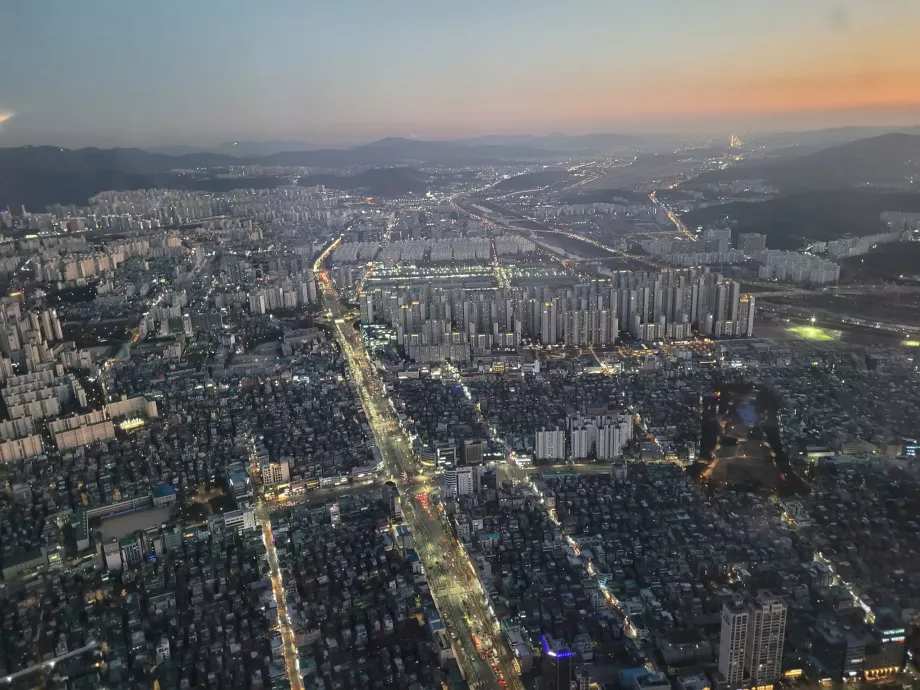 Vista dalla torre Lotte World