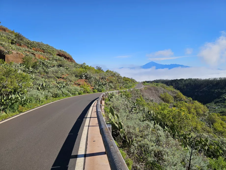 Strada per Mirador de Abrante