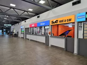 Car rental in CFU airport