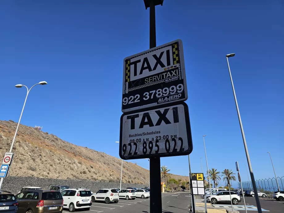 Numeri di telefono per Taxi Gomera