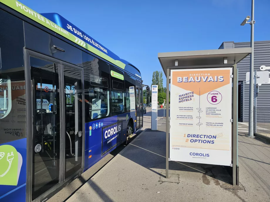 Fermata dell'autobus 6 per Beauvais