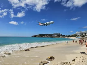 American Airlines a SXM