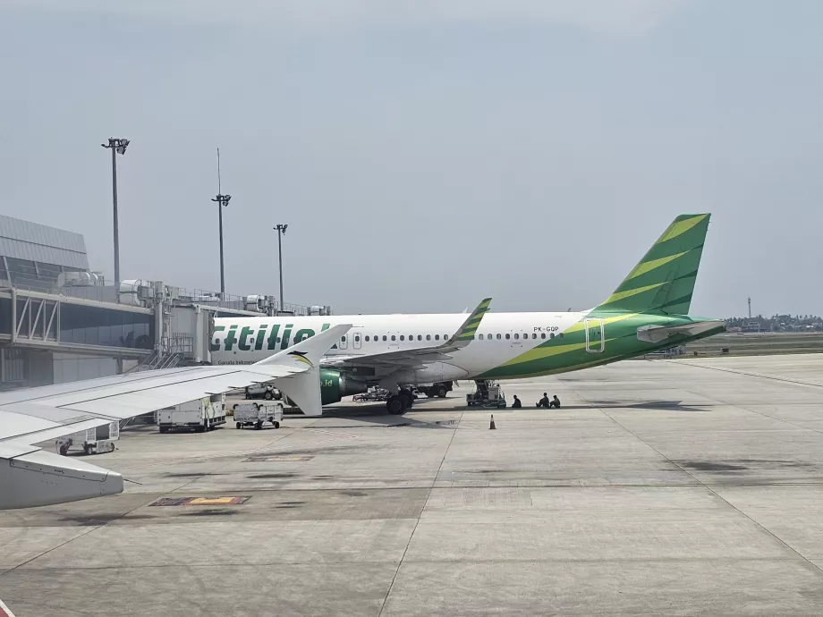 Airbus A320 Citilink all'aeroporto CGK di Giacarta