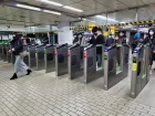 Tornelli nella metropolitana, Seul