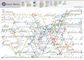 Mappa della metropolitana di Seul