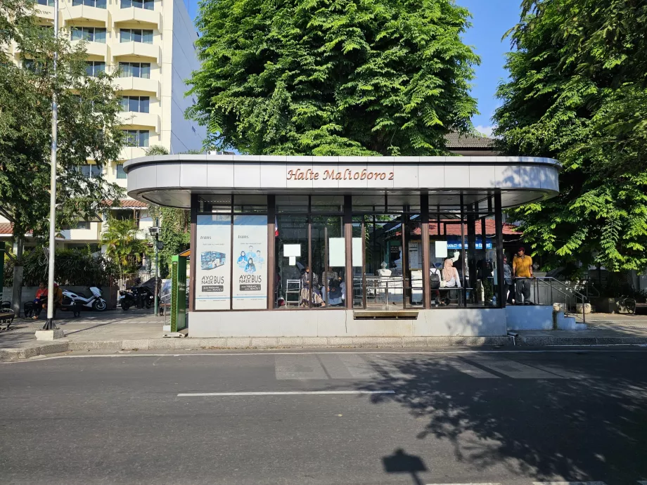 Fermata dell'autobus di Malioboro