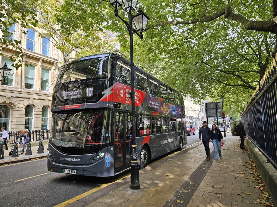 Autobus a Birmingham