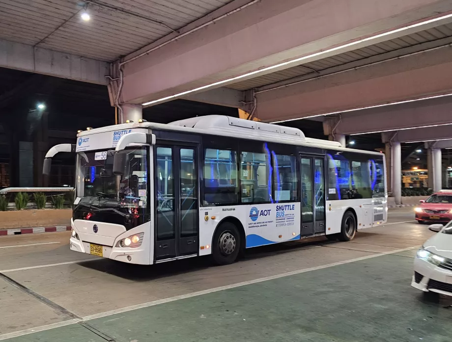 Bus navetta tra gli aeroporti Don Mueang e Suvarnabhumi