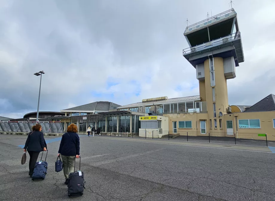 arrivo dall'aeroporto di Rodez