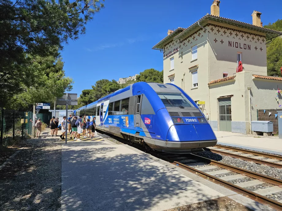 Treno per Cote Bleue