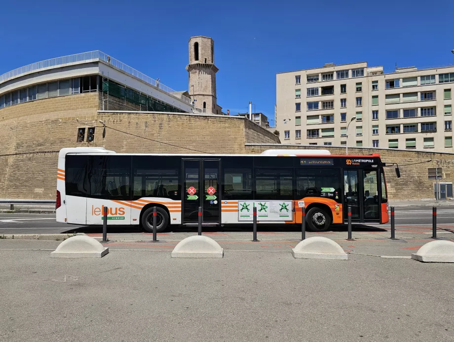 Autobus pubblico a Marsiglia