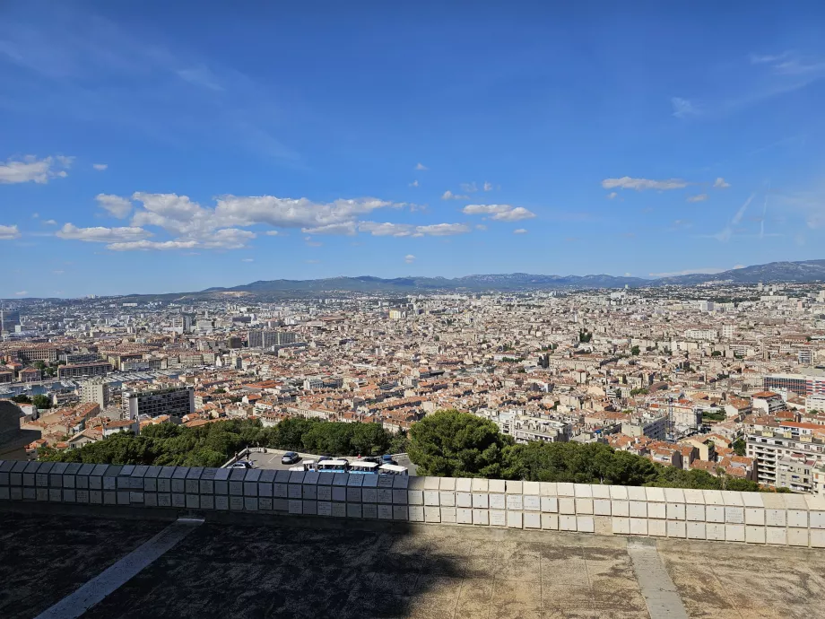 Vista da Notre Dame de la Garde