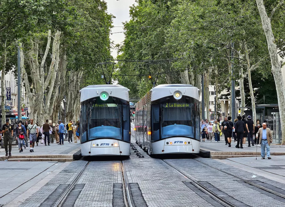 I tram a Marsiglia