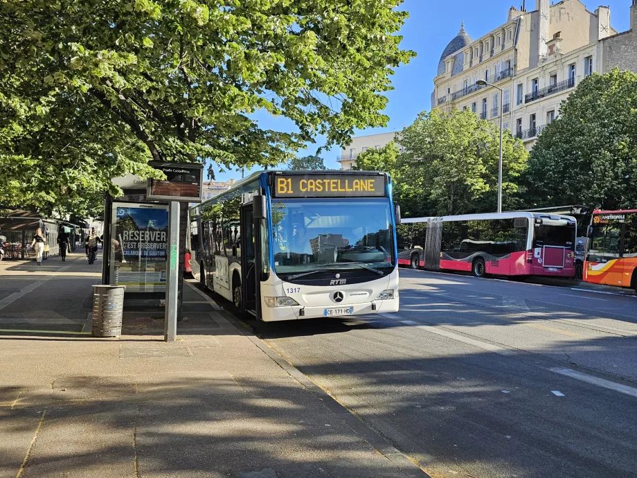 Autobus a Marsiglia