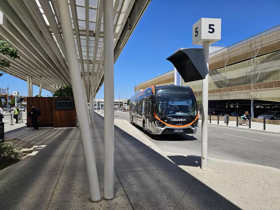 Direzione autobus stazione di Vitrolles