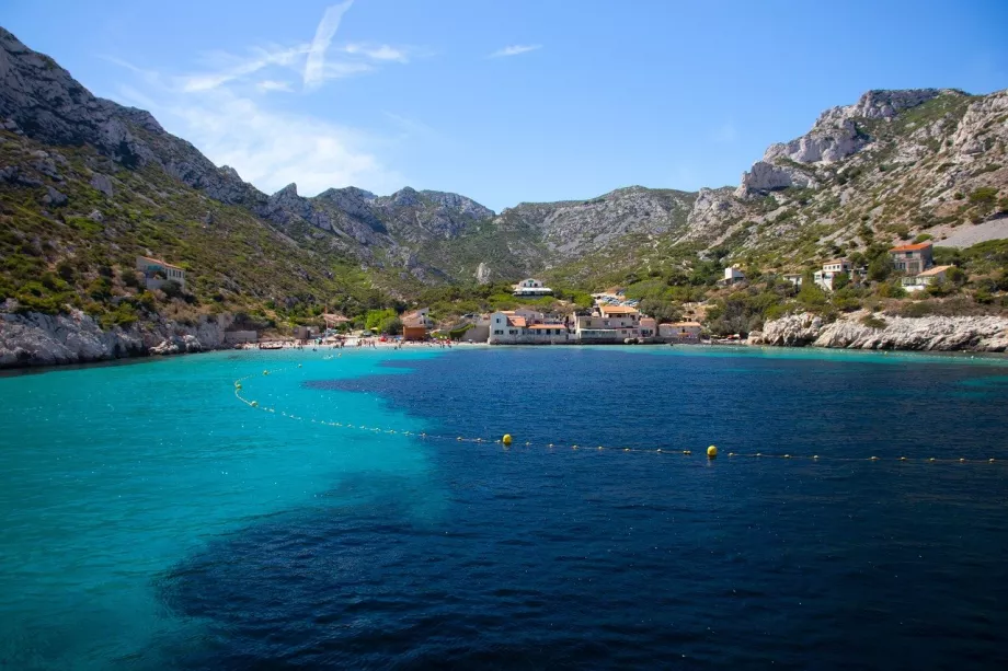 La baia di Calanques