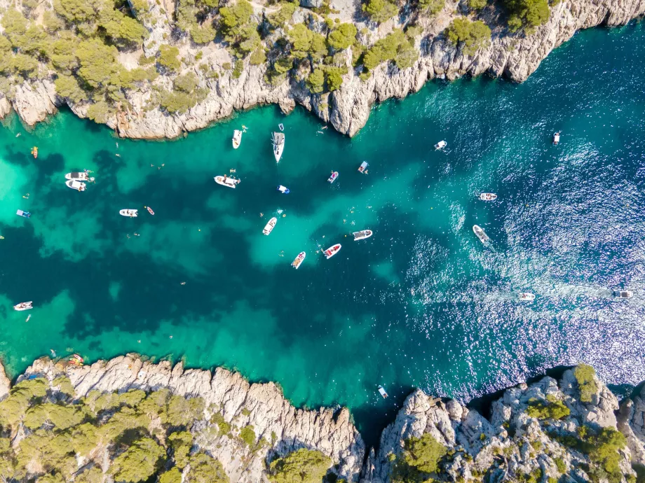 La baia di Calanques