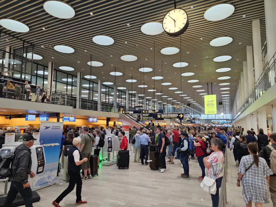 Sala check-in del Terminal 2