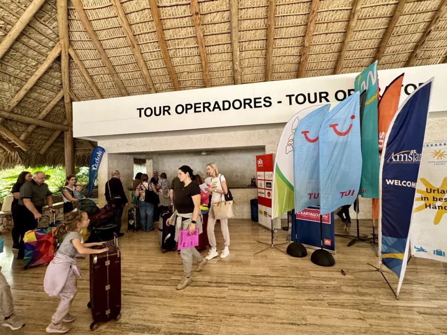 Stand per i clienti delle agenzie di viaggio