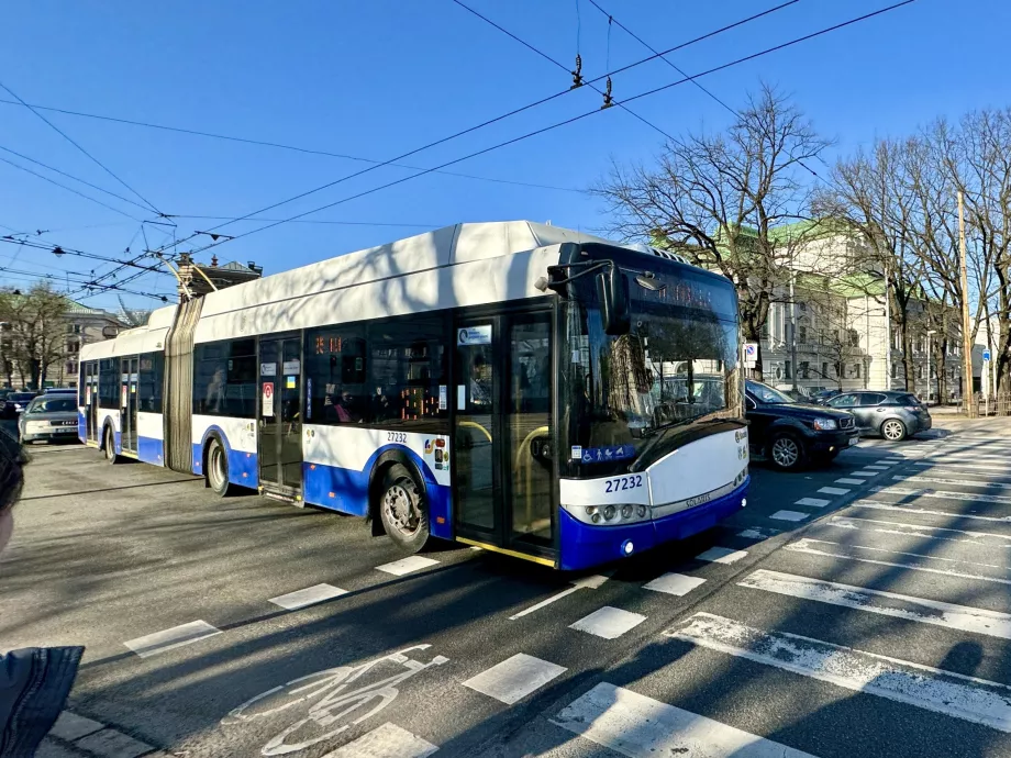 Filobus a Riga