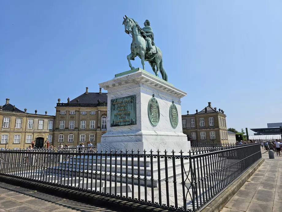 Statua equestre del re Frederik V.