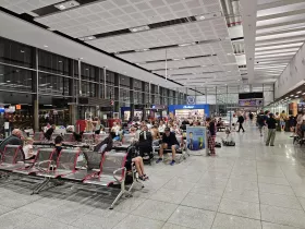 Area di transito dell'aeroporto di Burgas