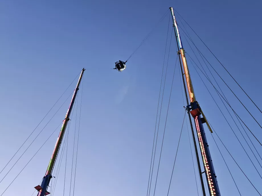 Bungee jumping al contrario