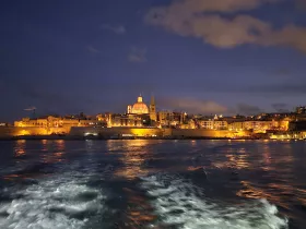 Vista dal traghetto Valletta - Sliema