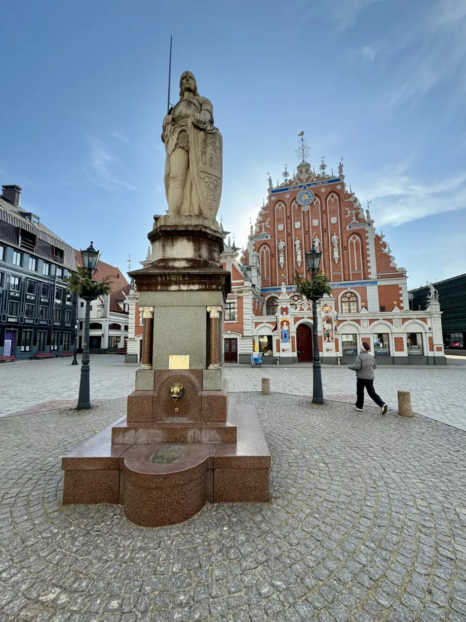 Statua di Rolando a Riga