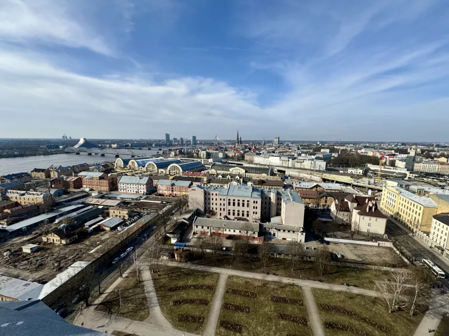 Vista panoramica dall'Accademia delle Scienze