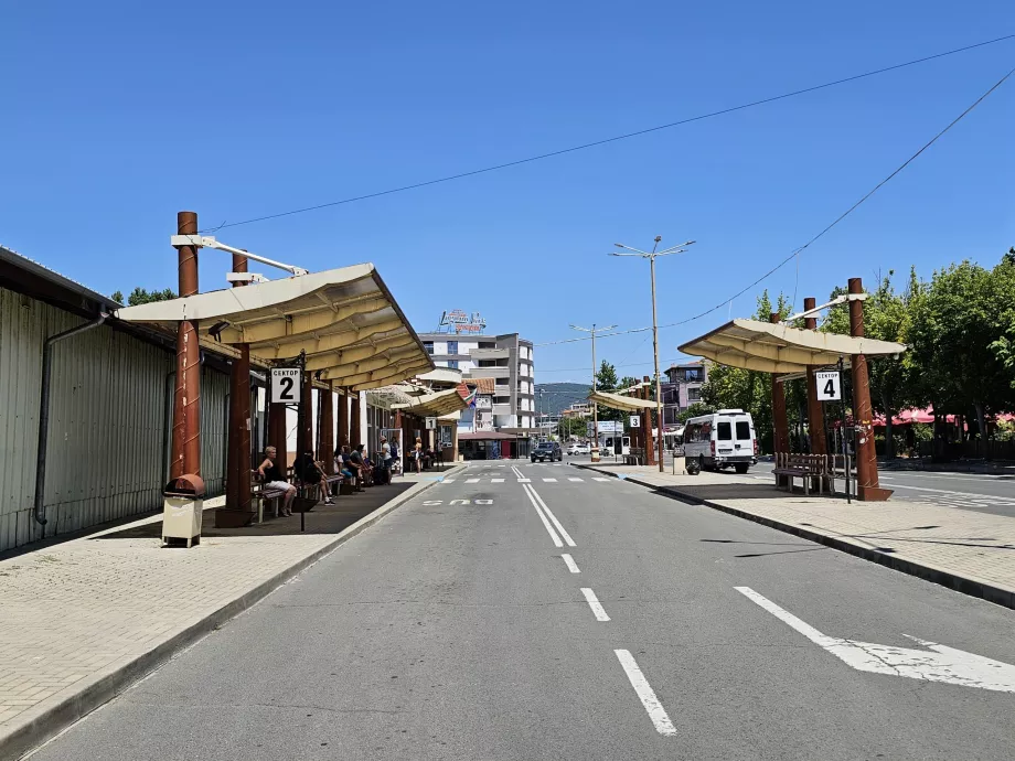 Stazione degli autobus di Sunny Beach