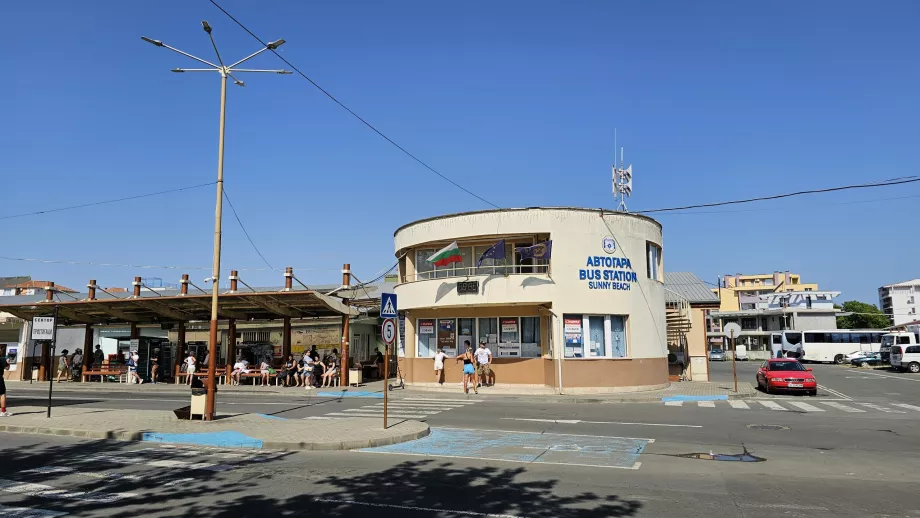 Stazione degli autobus di Sunny Beach