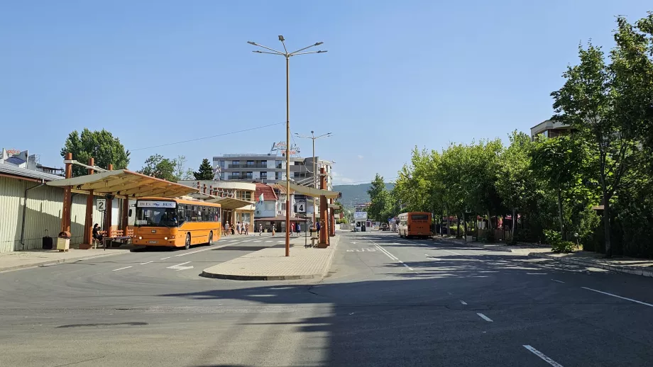 Stazione degli autobus di Sunny Beach